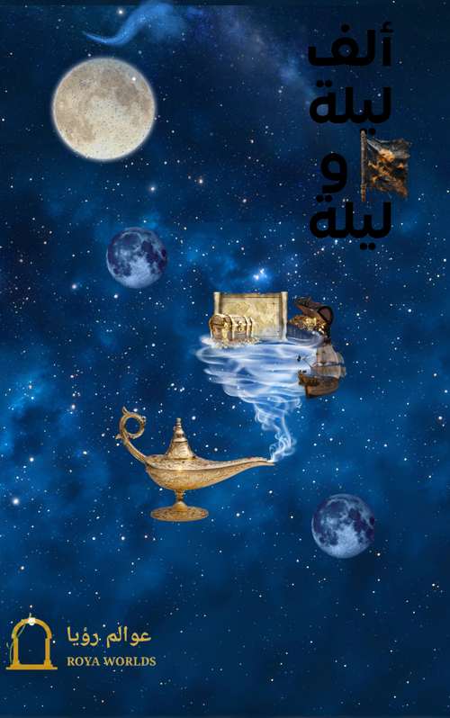 غلاف ألف ليلة وليلة الجزء الثالث